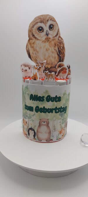 Kindergeburtstag Waldtiere- Kinderriegel