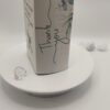 seitenansicht Dankeschön für einen Gefallen mit Kaffee